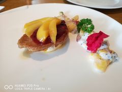 焦糖鹅肝慕斯配蔬菜-香草意餐厅(杏石口路店)