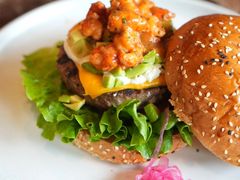 美式小龙虾芝士牛肉汉堡-Lets burger非常汉堡·环球风味(蓝色港湾店)