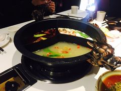 鲜美菌汤底-乔先生涮肉·鲜活牛羊肉火锅(塘沽店)