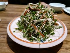 豆皮拌萝卜苗-聚缘堂·海鲜私房菜(松岭路店)