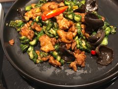 小脆瓜炒雪花猪肉-闽和南(深圳万象城店)