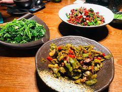 莴笋皮炒肉-2046湘味厨房(南区盈峰店)