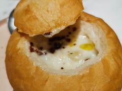 牡蛎奶油面包汤-The Rug Cafe(王府中环店)