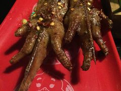 烤鸡爪-老表记广西宵夜螺蛳鸭脚煲(西大店)