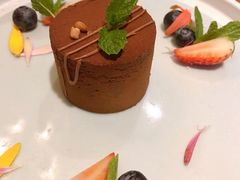 熔岩巧克力蛋糕-Golden Lily河内巴黎法越料理餐厅(建国西路店)