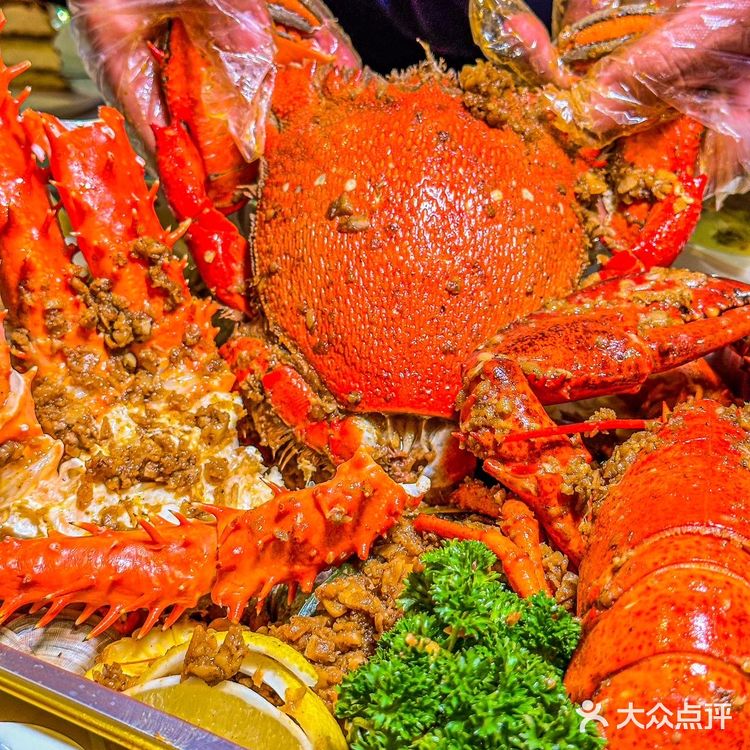 美式手抓海鲜简直太满足~吃撑扶墙出!