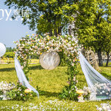 解锁你的盛夏婚礼色系：糖果色 我遇见你 仿佛如同遇见