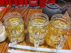 甜酒酿煮冰粉-红料理|串串有瘾·烧烤(吴中路店)