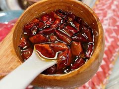 现炸辣椒油-阳坊胜利涮羊肉(阳坊老店)