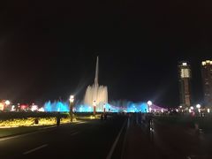 -大连星海广场音乐喷泉