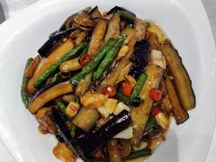 茄子烧豆角-香融府·烤鸭·家常菜(马家堡路店)