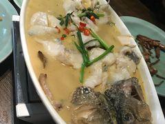 烧椒鲈鱼-粗茶淡饭·隐庐私厨(东亭店)