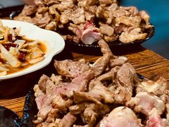 烤羊腿-柿子树炭烤羊腿(金台路店)