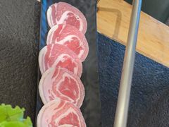 一米长盘猪五花-犟牛家·榴莲烤肉(五棵松店)