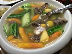 丝瓜果皇浸鸡什-启香鸡私房菜(湖景店)