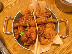 双拼炸鸡-富乐满韩国正宗炸鸡韩国料理(虹泉路店)