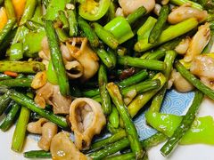 蒜苗炒鱼肚-旺达·福州菜(正大广场店)