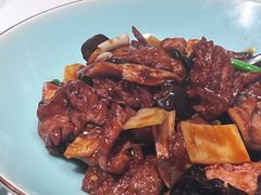 传统爆三样-北平楼·烤鸭·北京菜(牡丹园店)