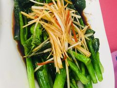 白灼芥蓝-清华澜园教工餐厅