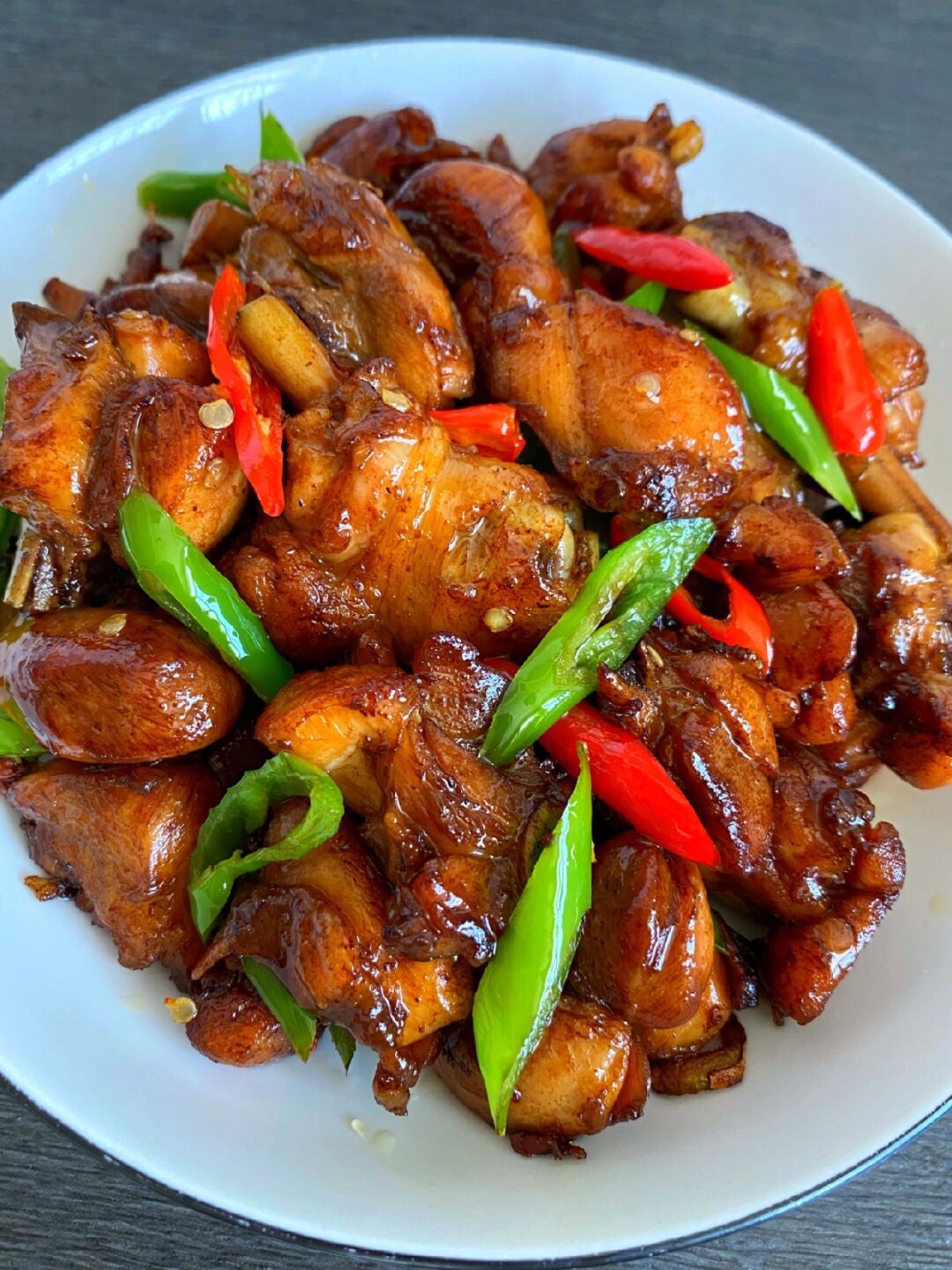 家常炒鸡腿