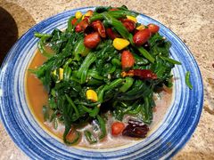果仁菠菜-金谷园饺子馆(北邮总店)