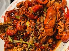 网红秘制龙虾-周姑娘不等味·牛羊肉火锅·螃蟹罗氏虾·烤鱼烤串(高邮店)