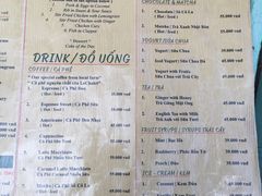 菜单-Le Chalet Dalat