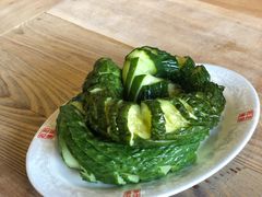 蓑衣黄瓜-左邻右舍褡裢火烧(石榴园店)
