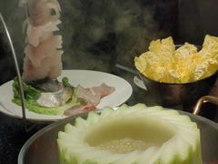 -得意咚瓜·顺德鱼生·冬瓜火锅(深圳首店)