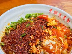 特色三合一-手擀菠菜面(西康路店)