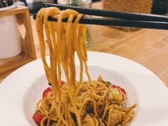 黑胡椒鲜蔬意面-漫蔬•台北蔬食小馆VEGGIEBOIL(朝晖店)