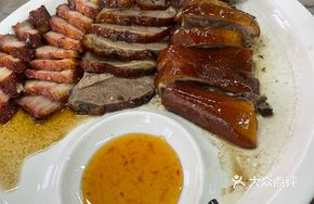 Char Siu and Braised Goose Combo