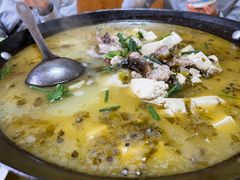 吊锅冷水鱼炖豆腐-农家土菜老煨锅(木鱼镇店)