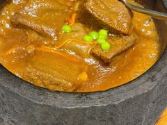 沙茶手作黑豆腐-若蘭慈·无国界素食料理(欢乐海岸店)