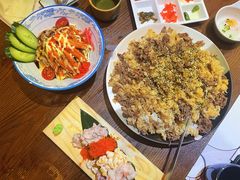 赤焰帝皇蟹脚金枪鱼盖饭-二丁目食堂(铁西星摩尔店)