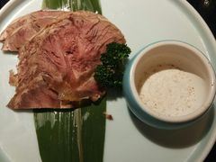 古法盐蘸牛肉-老头儿油爆虾·知味杭州(爱琴海购物中心)