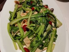 油麦菜豆皮-口福饺子烤鸭(恒大御湖庄园店)