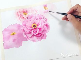 这些花卉水彩画️美的像照片一样