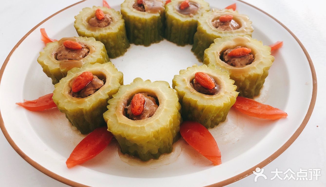 减肥也要好好吃饭——苦瓜酿肉