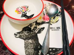 餐具摆设-新白鹿餐厅(爱琴海购物中心店)