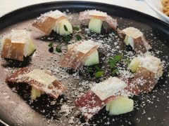 三年金钱火腿配大理手撕乳扇-泓0871臻选云南菜·味庄