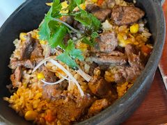 牛肉炒饭-WOLFGANG PUCK KITCHEN & BAR(迪士尼小镇店)