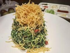 巧拌豆苗-四季民福烤鸭店(前门廊房二条店)
