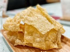 炸腐竹-烹然四季椰子鸡火锅(团结湖总店)