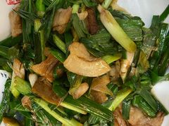 大蒜炒咸肉-农家小院(朱雀桥店)