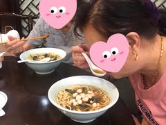 虾爆鳝面-奎元馆.百年奎元.非遗传承(西湖边的解放路店)