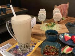 大红袍珍珠奶茶-湊湊火锅·茶憩(东城万达店)