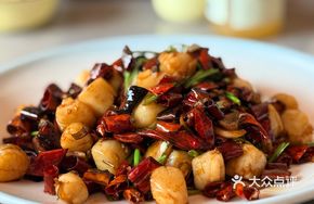 Dried Chili Clams