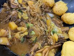 -粘豆包柴火铁锅炖