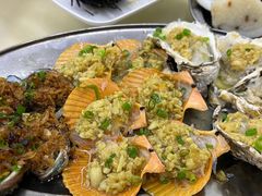 蒜蓉粉丝蒸扇贝-忆海南海鲜(椰风巷第一市场店)